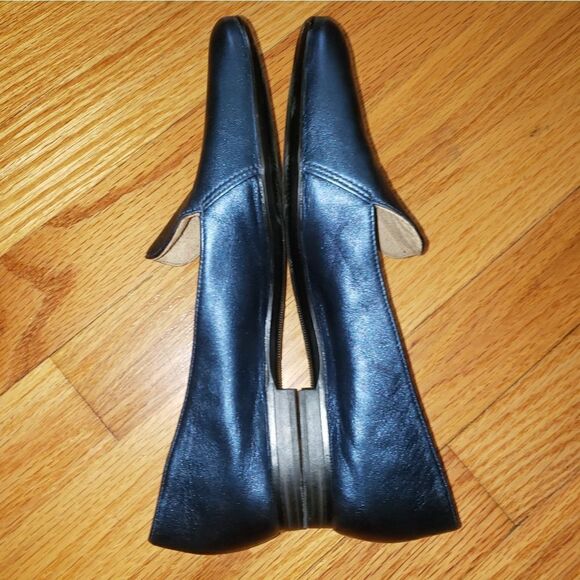 Naturalizer blue leather flat loafers - Picture 6 of 8